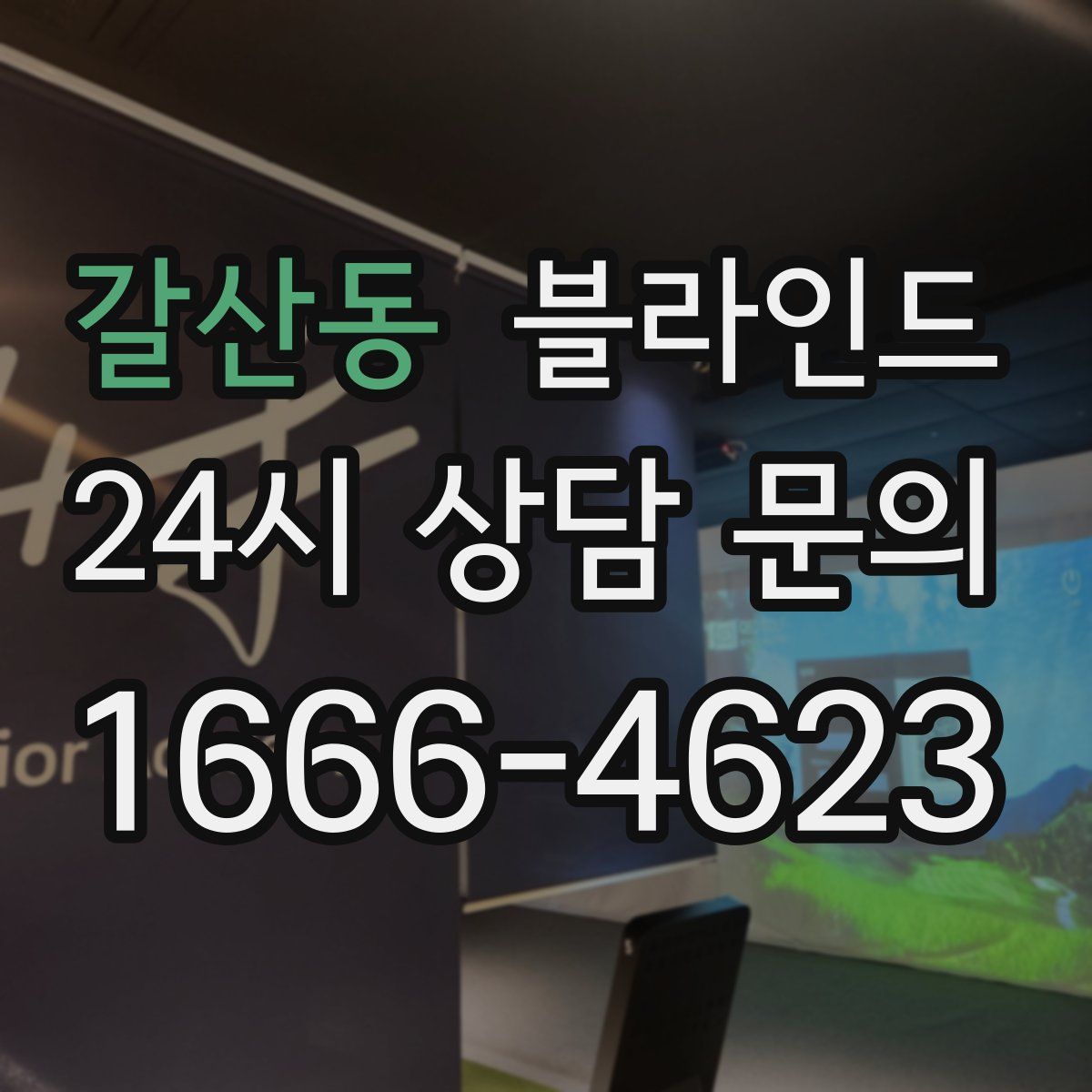갈산동 블라인드