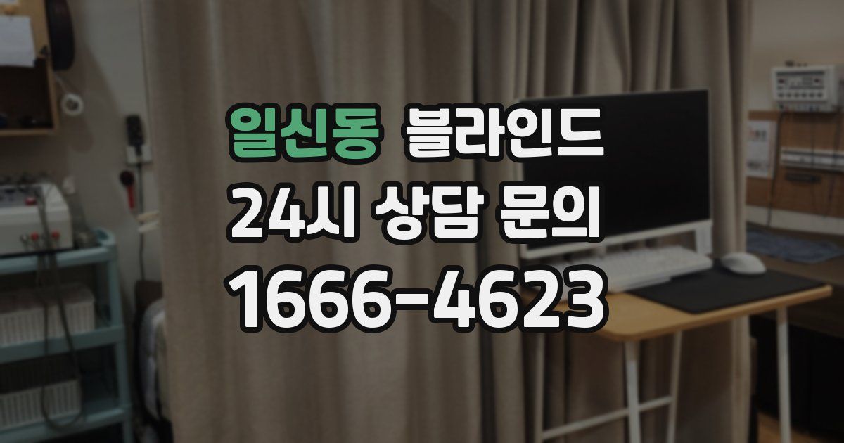 일신동 블라인드