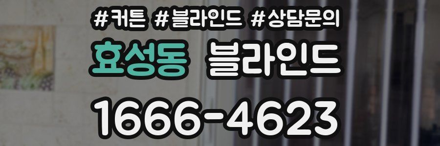 효성동 블라인드