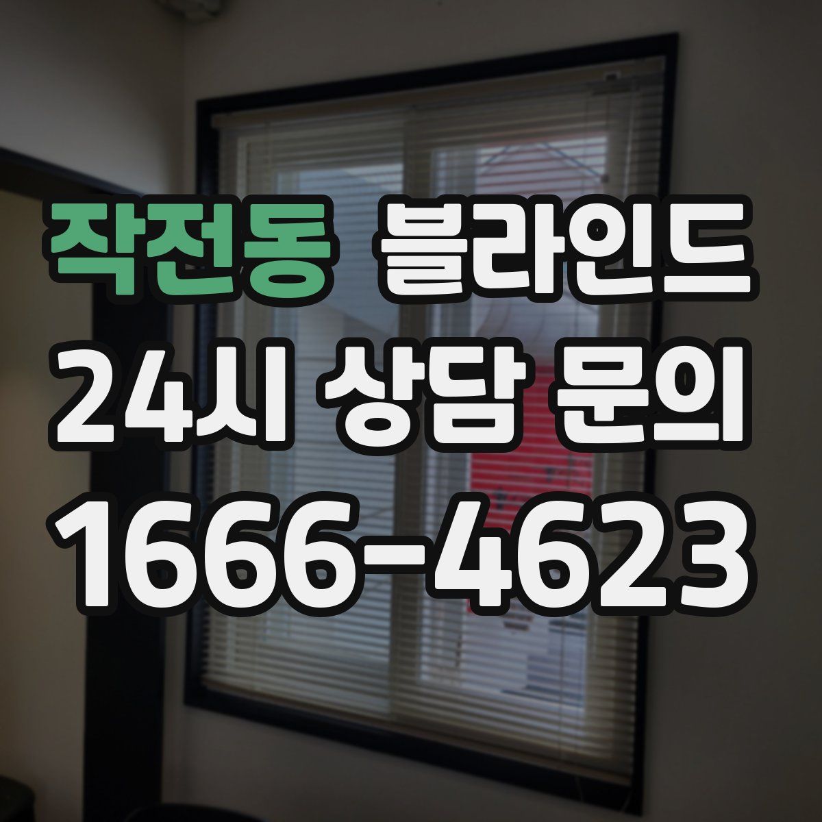 작전동 블라인드