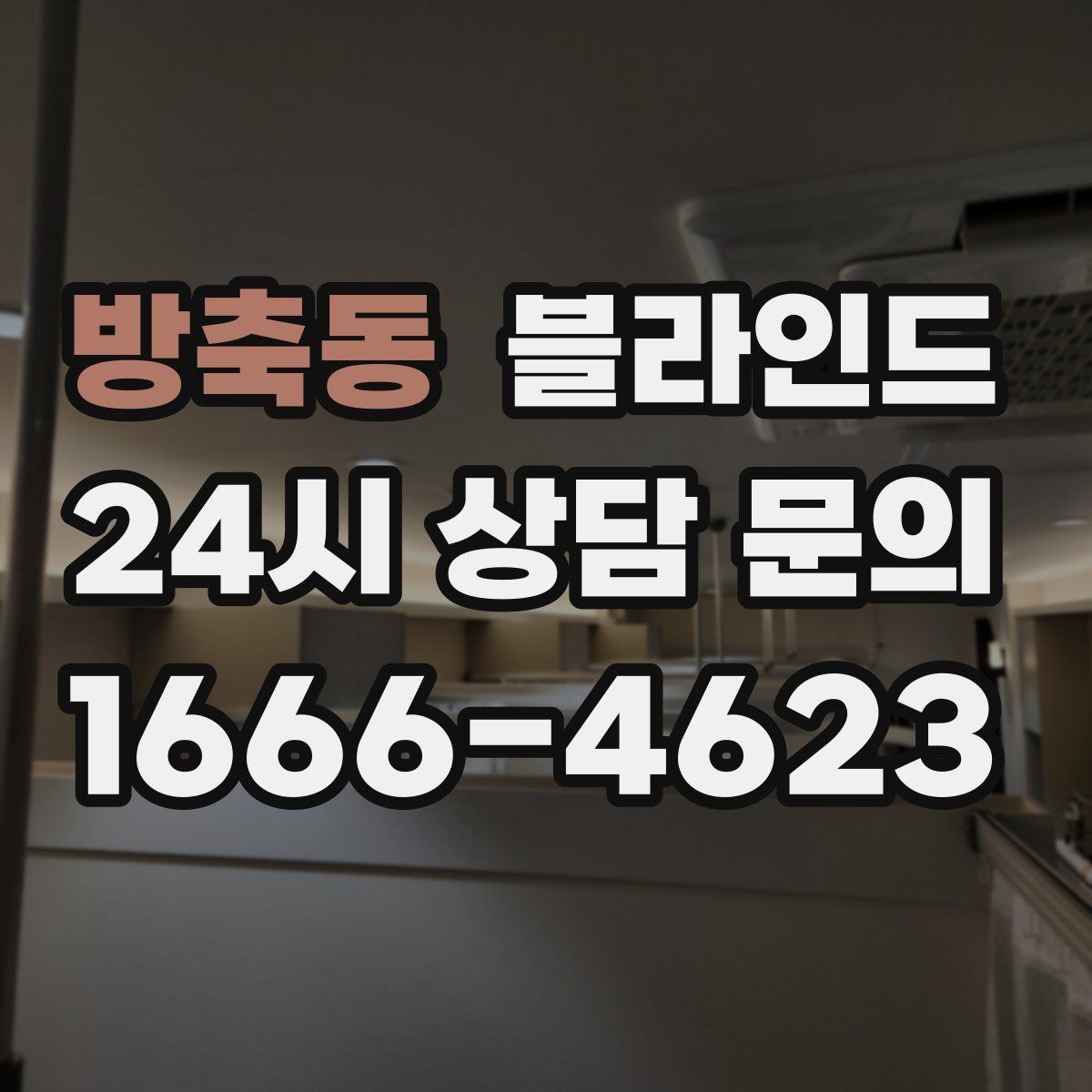 방축동 블라인드