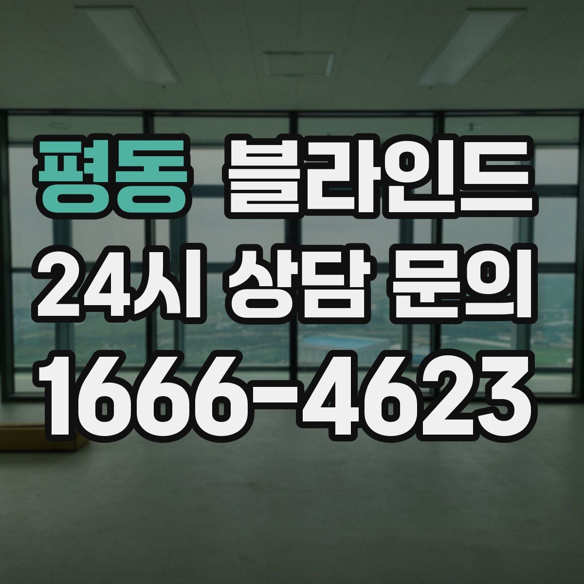 평동 블라인드