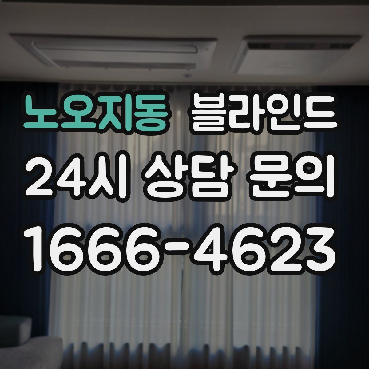 노오지동 블라인드 구매 전 알아야 할 기본 정보