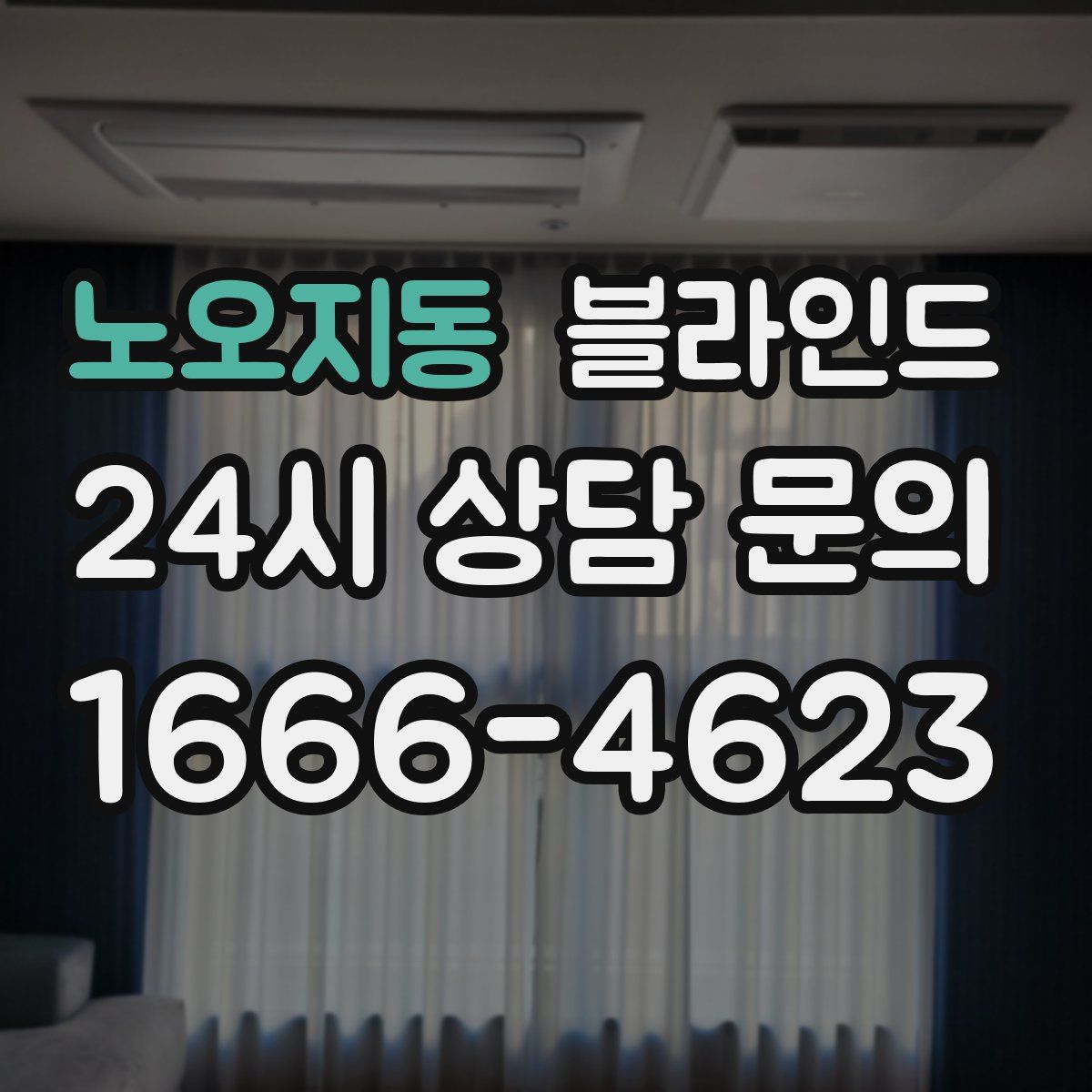 노오지동 블라인드