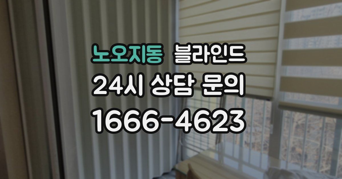 노오지동 블라인드