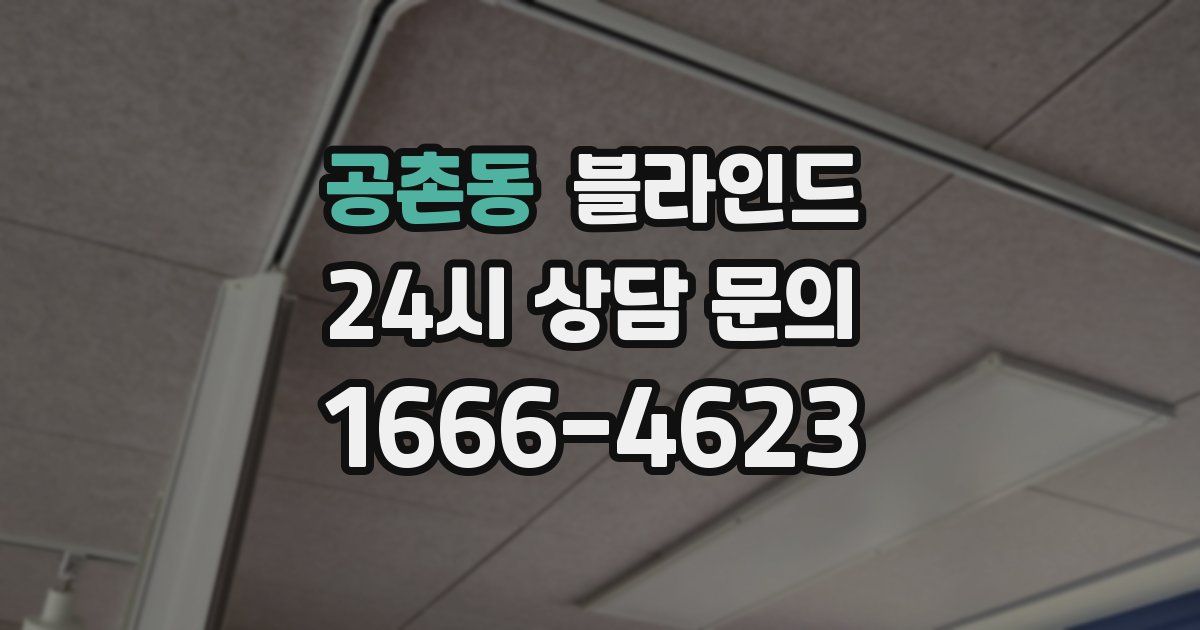 공촌동 블라인드