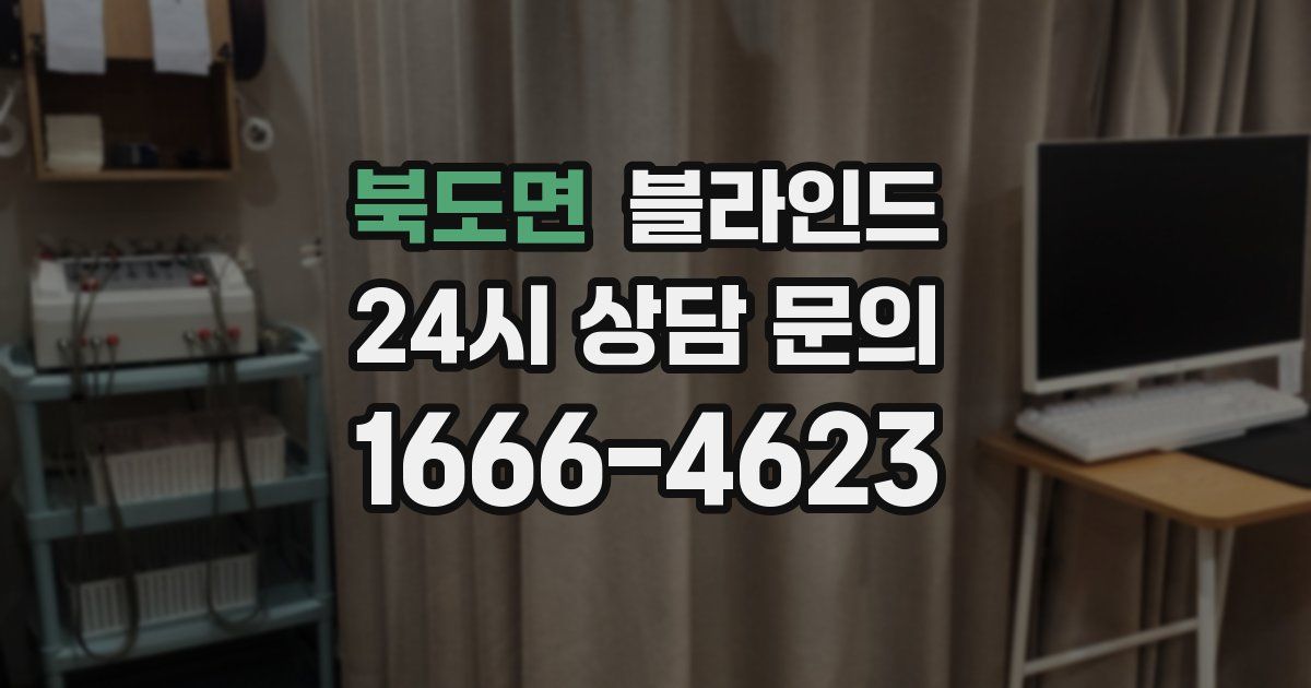 북도면 블라인드