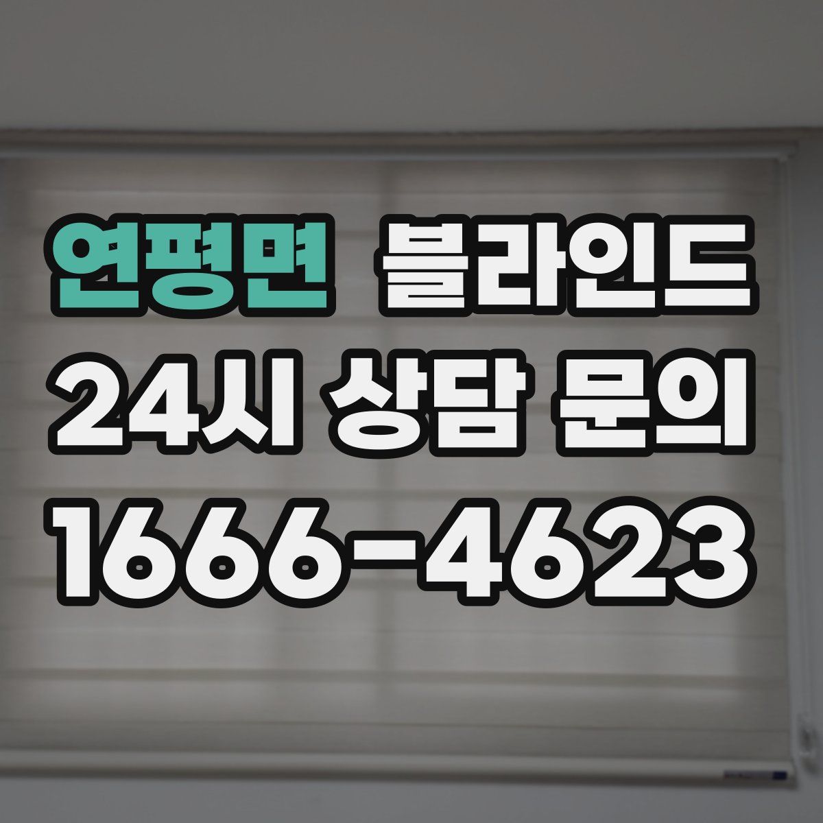 연평면 블라인드