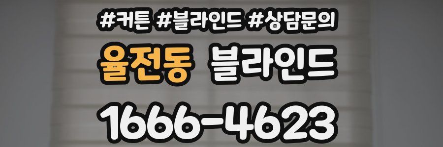 율전동 블라인드