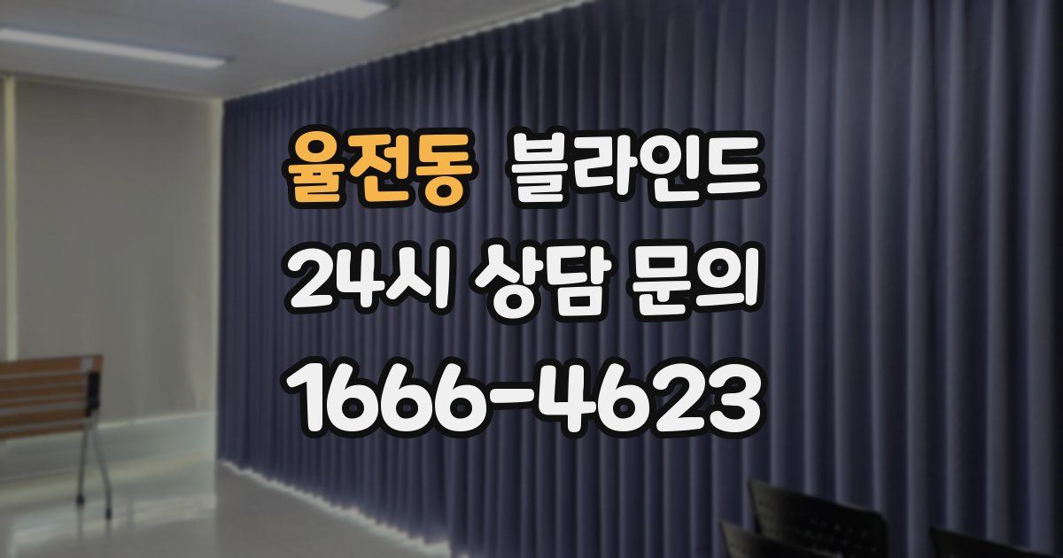 율전동 블라인드