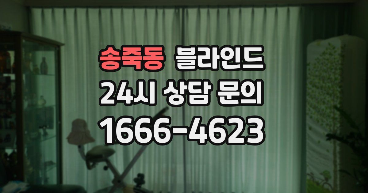 송죽동 블라인드