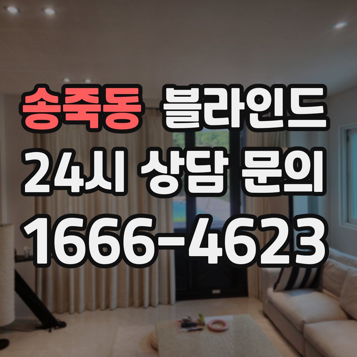송죽동 블라인드