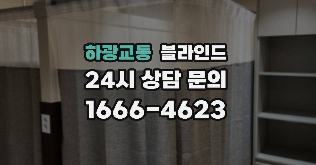 하광교동 블라인드