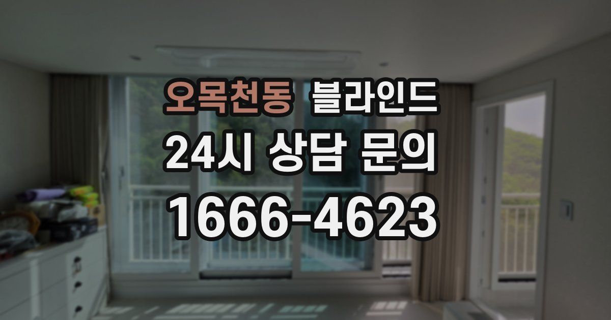 오목천동 블라인드