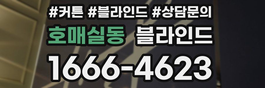 호매실동 블라인드