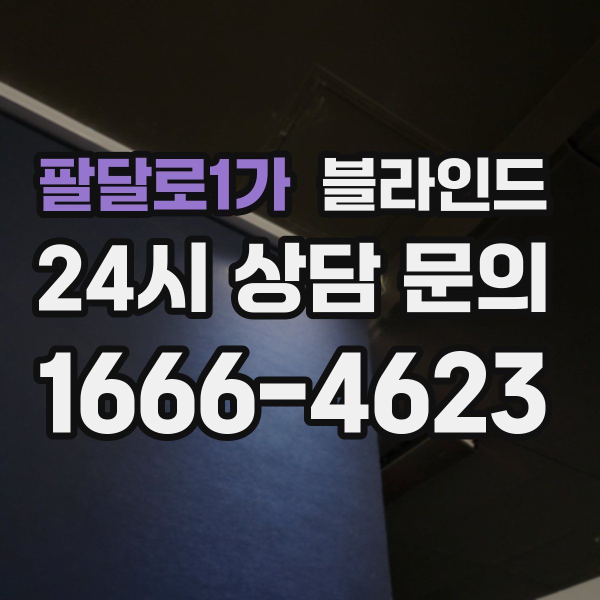 팔달로1가 블라인드