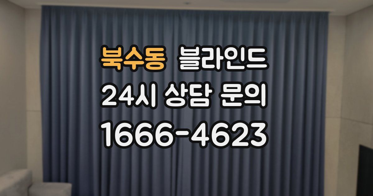 북수동 블라인드