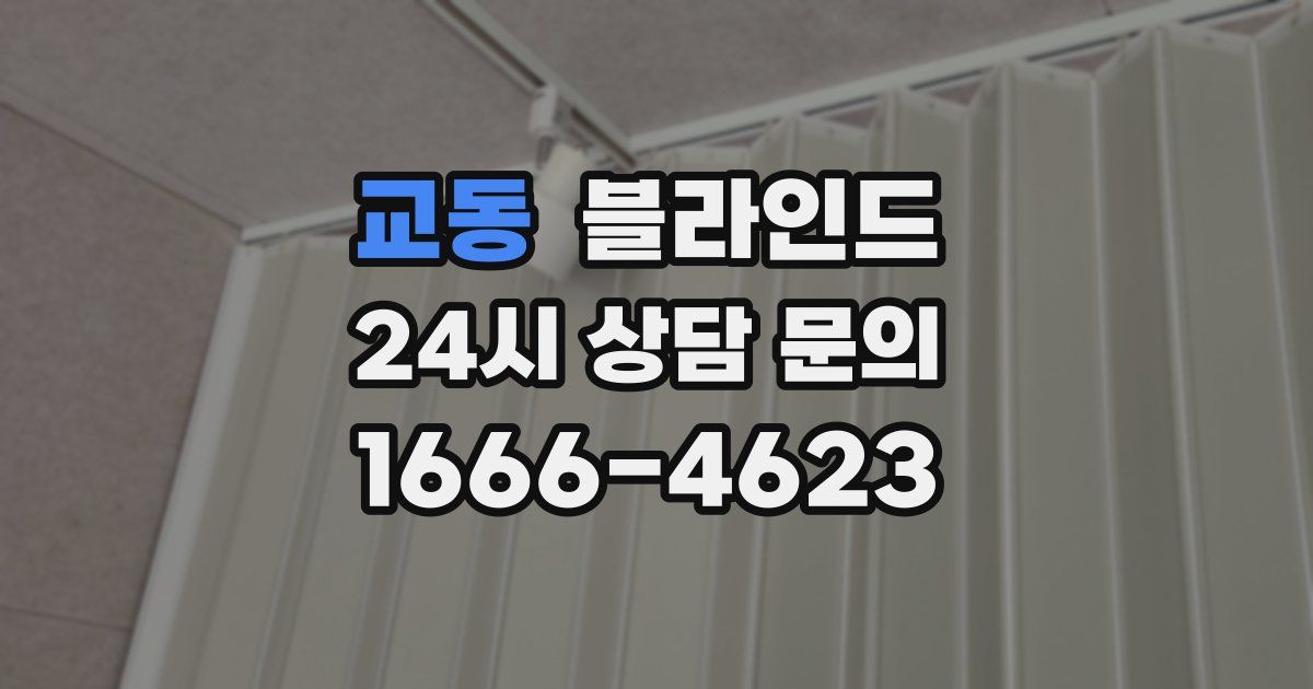 교동 블라인드