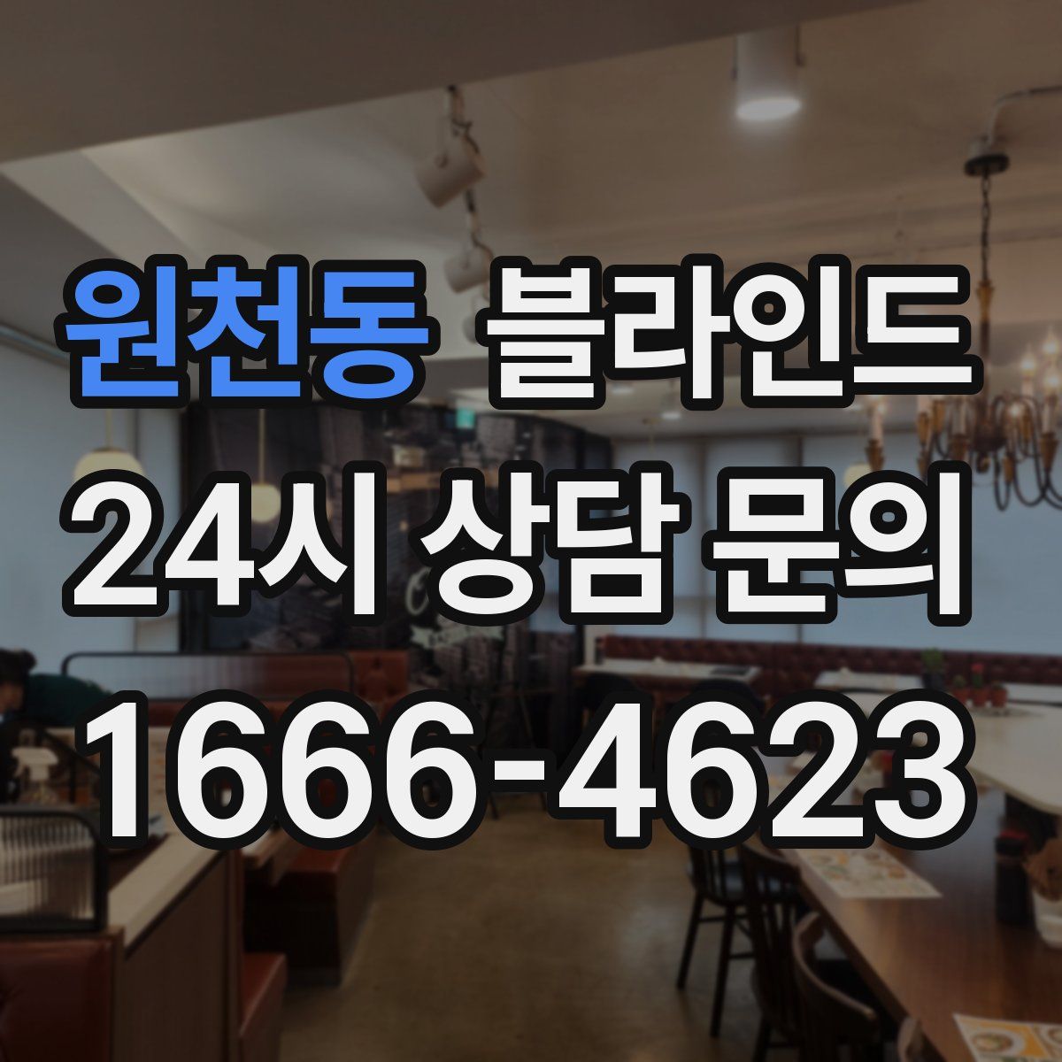 원천동 블라인드