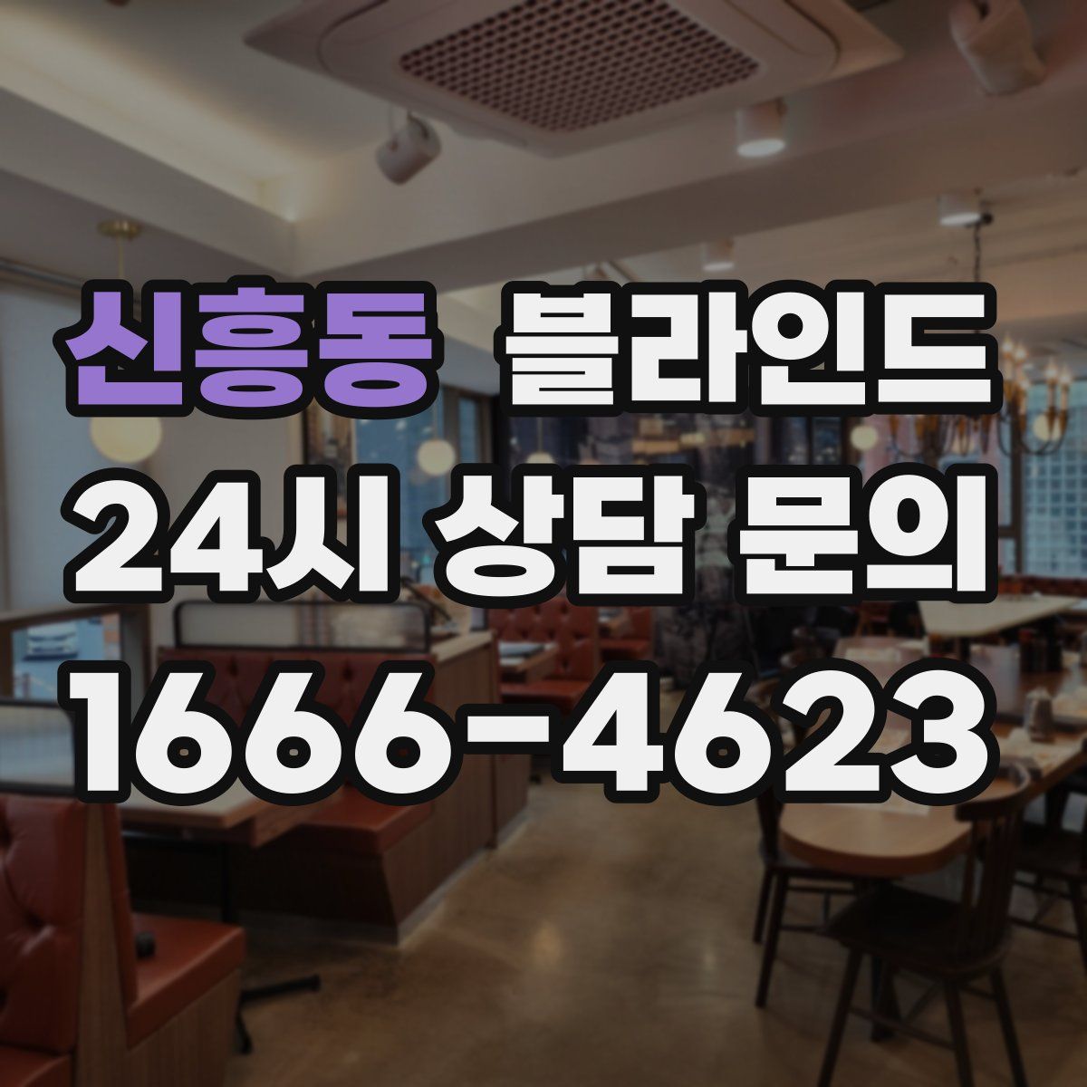 신흥동 블라인드