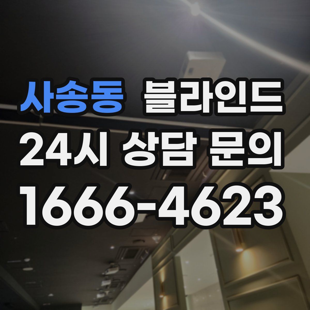 사송동 블라인드