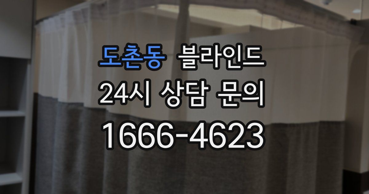 도촌동 블라인드