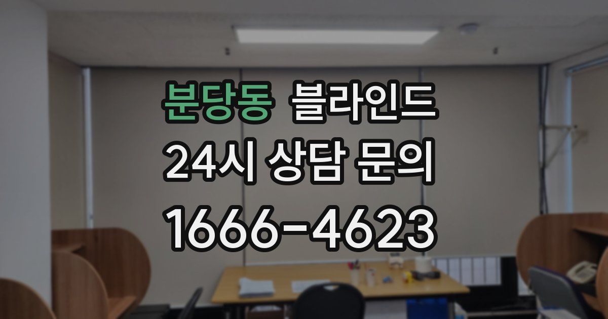 분당동 블라인드