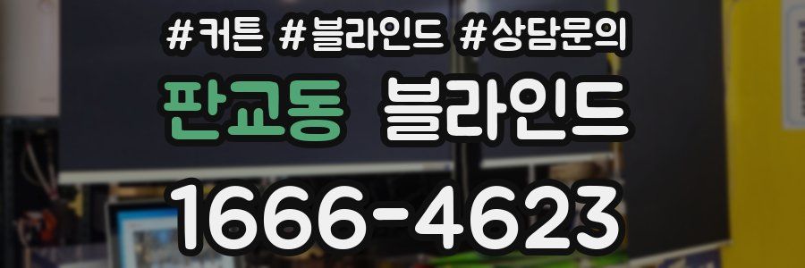 판교동 블라인드