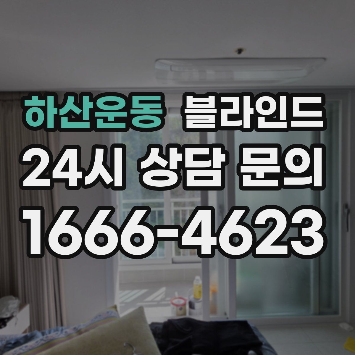 하산운동 블라인드