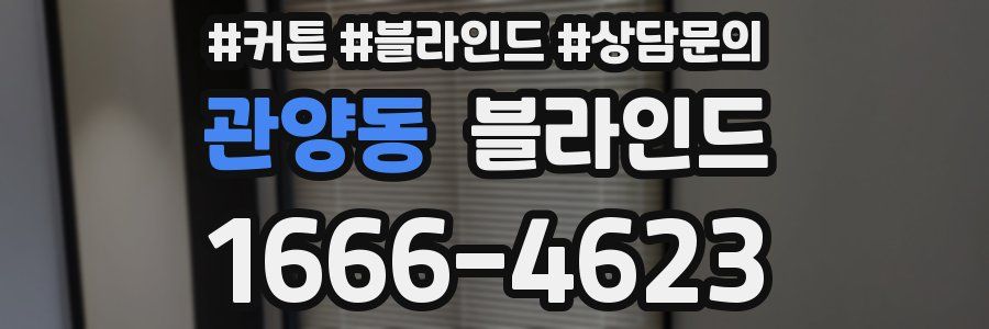 관양동 블라인드