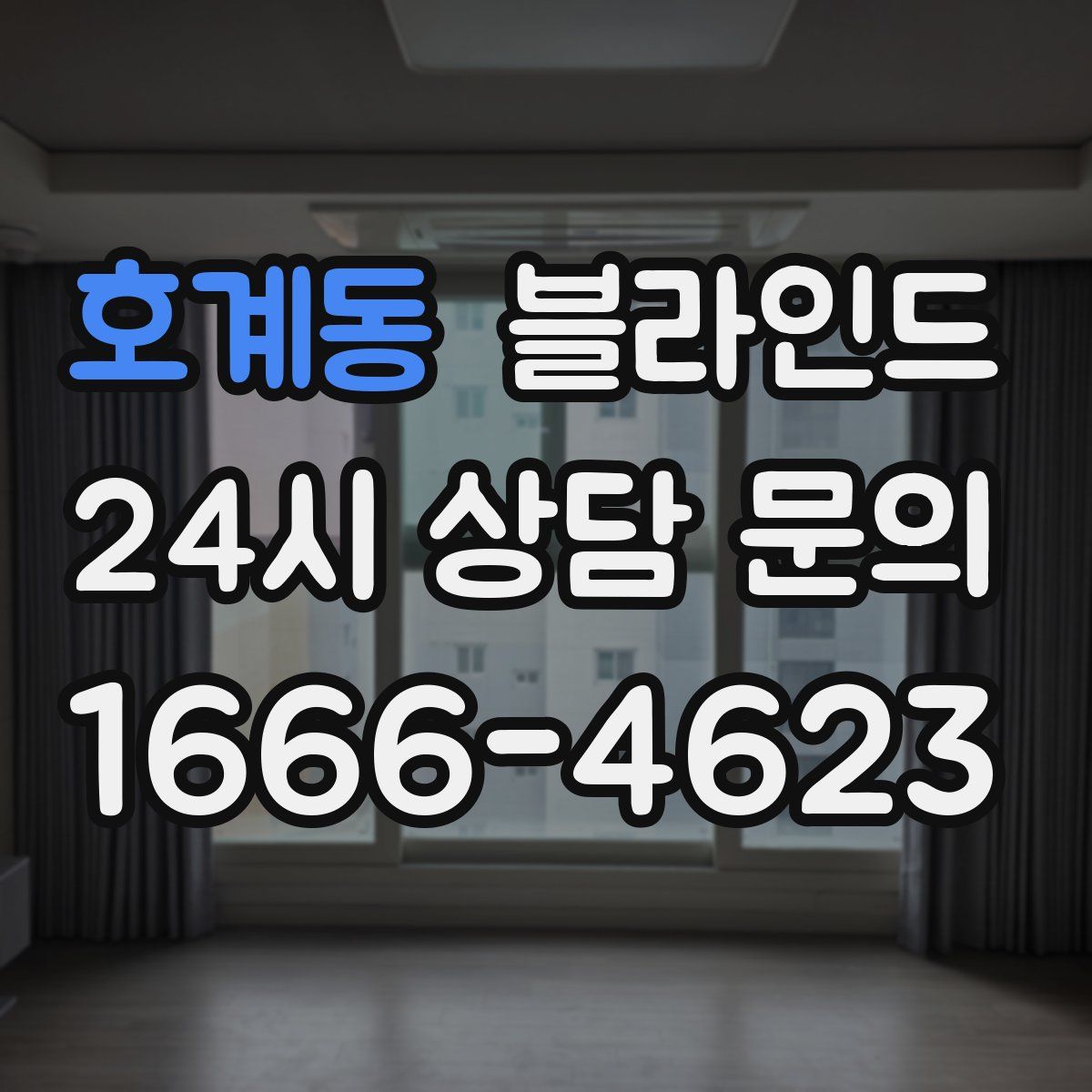 호계동 블라인드