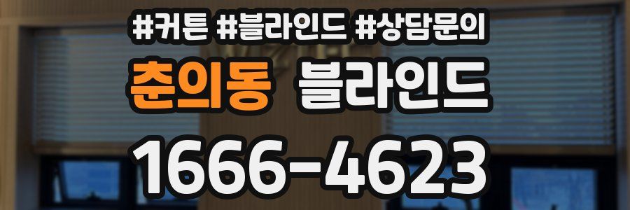춘의동 블라인드