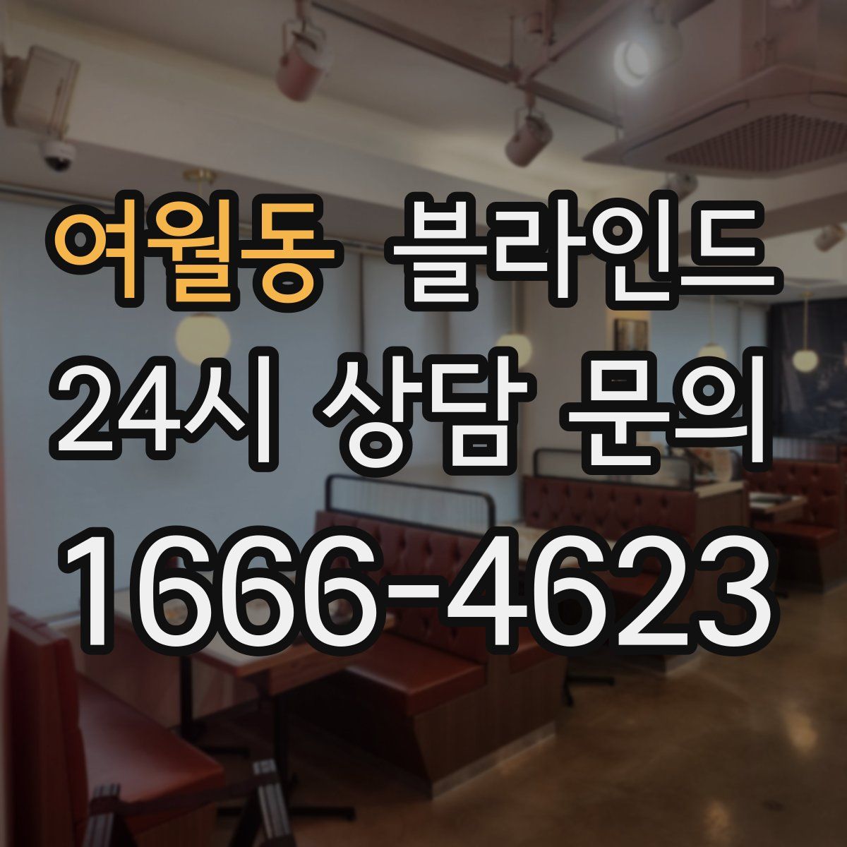 여월동 블라인드