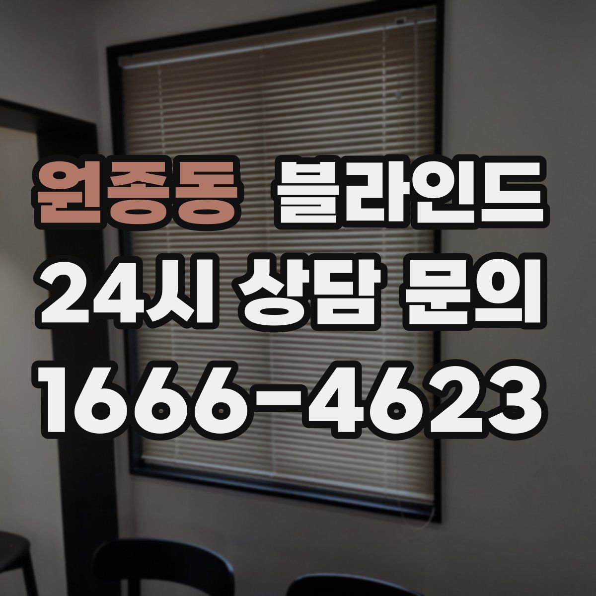 원종동 블라인드
