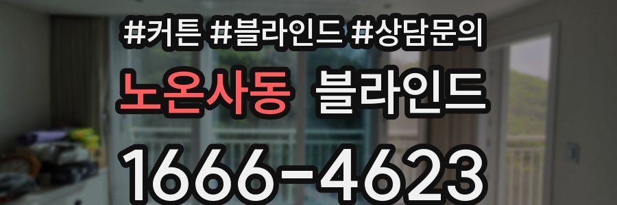 노온사동 블라인드