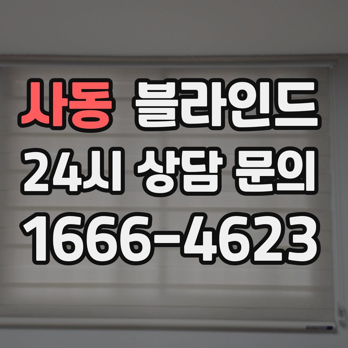 사동 블라인드