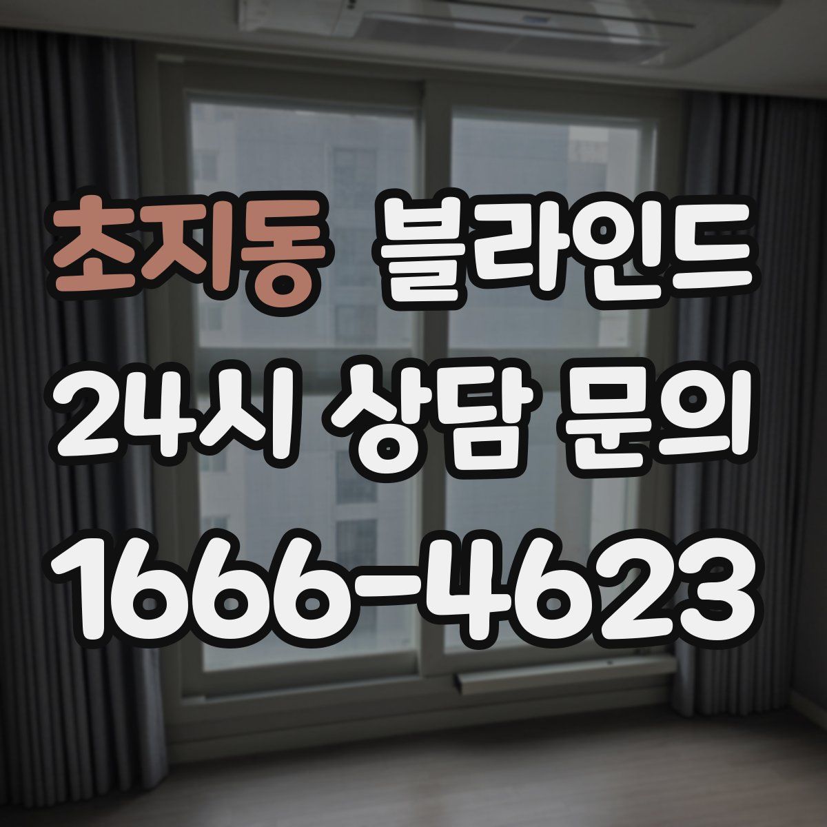 초지동 블라인드