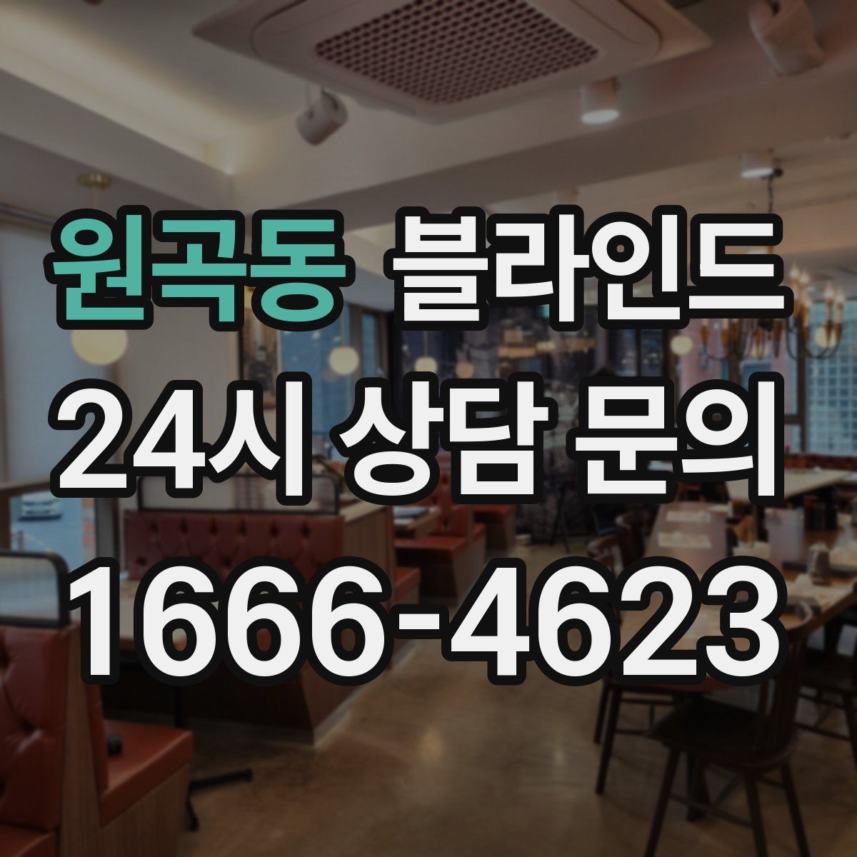 원곡동 블라인드