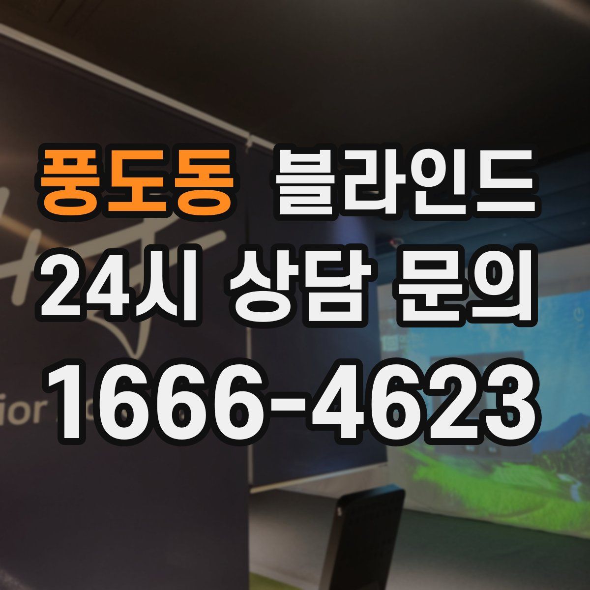 풍도동 블라인드