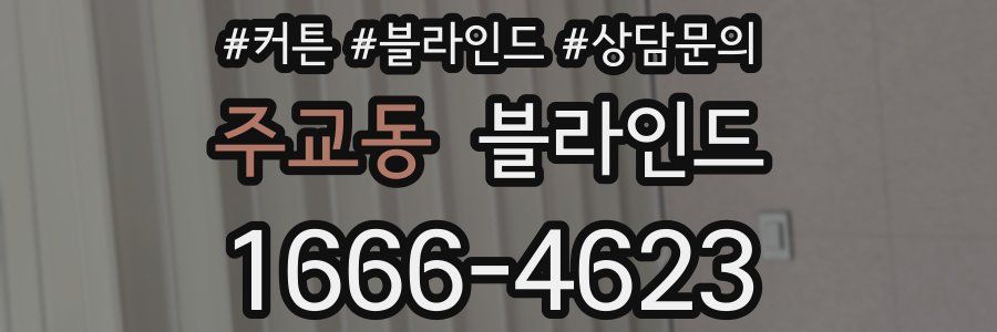 주교동 블라인드