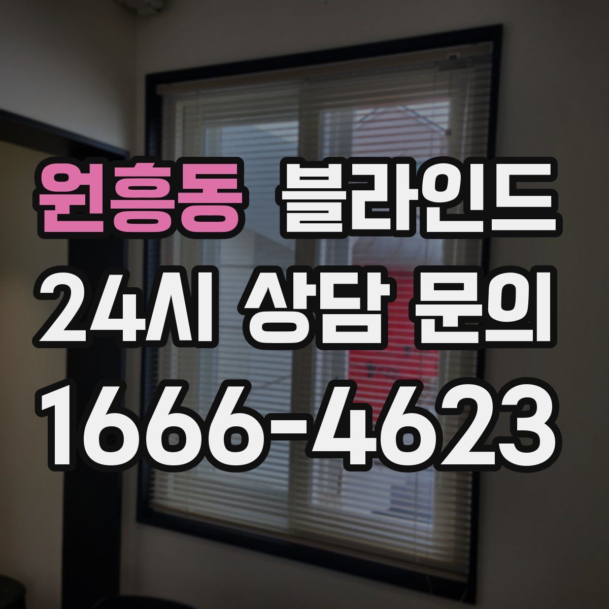 원흥동 블라인드