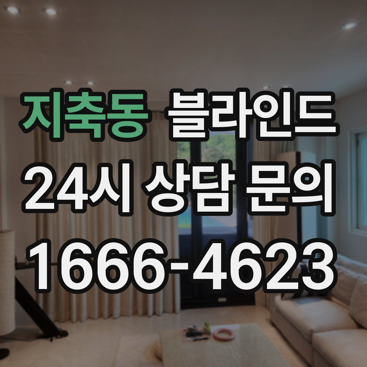 지축동 블라인드