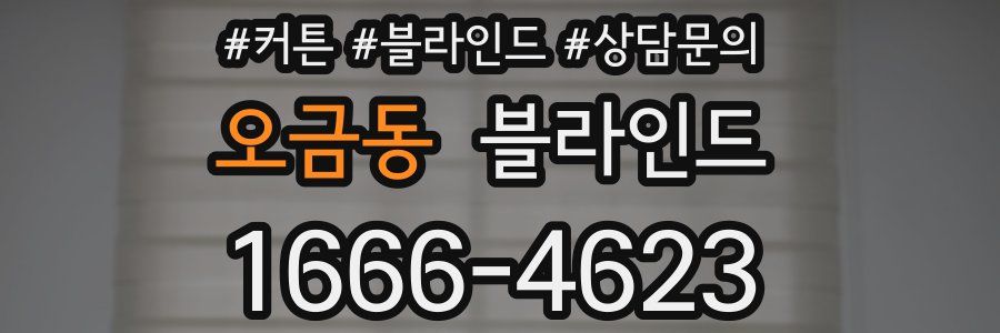 오금동 블라인드