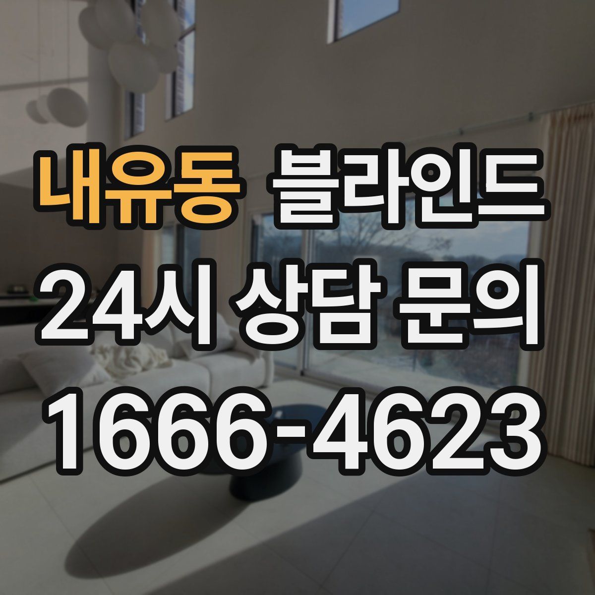 내유동 블라인드
