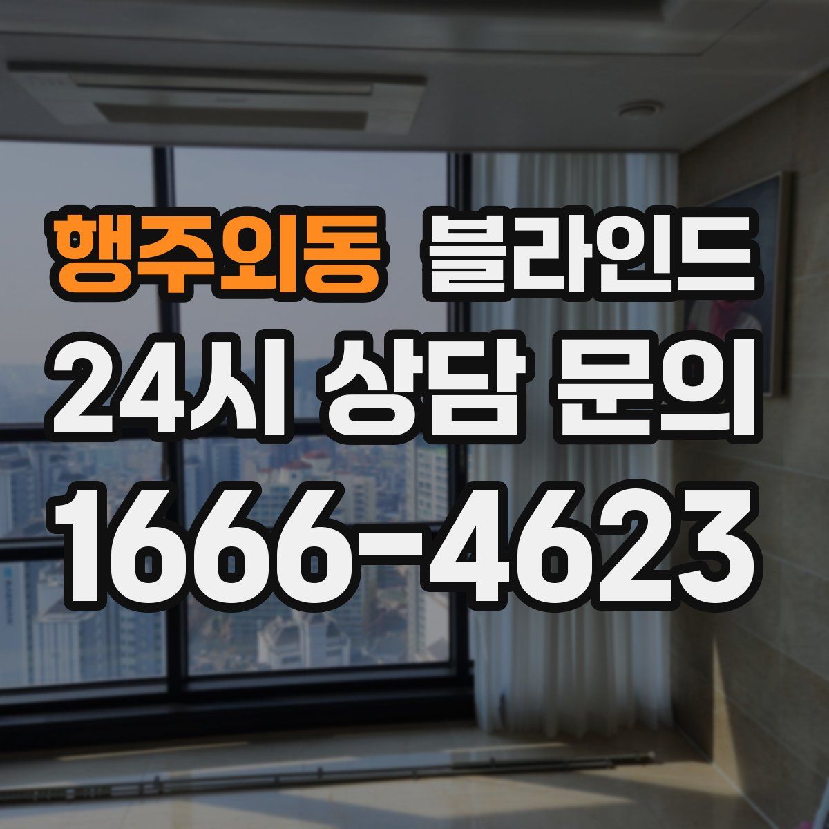 행주외동 블라인드