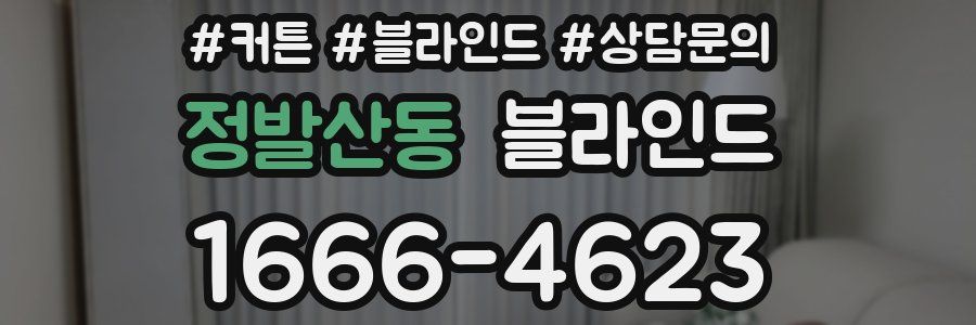정발산동 블라인드