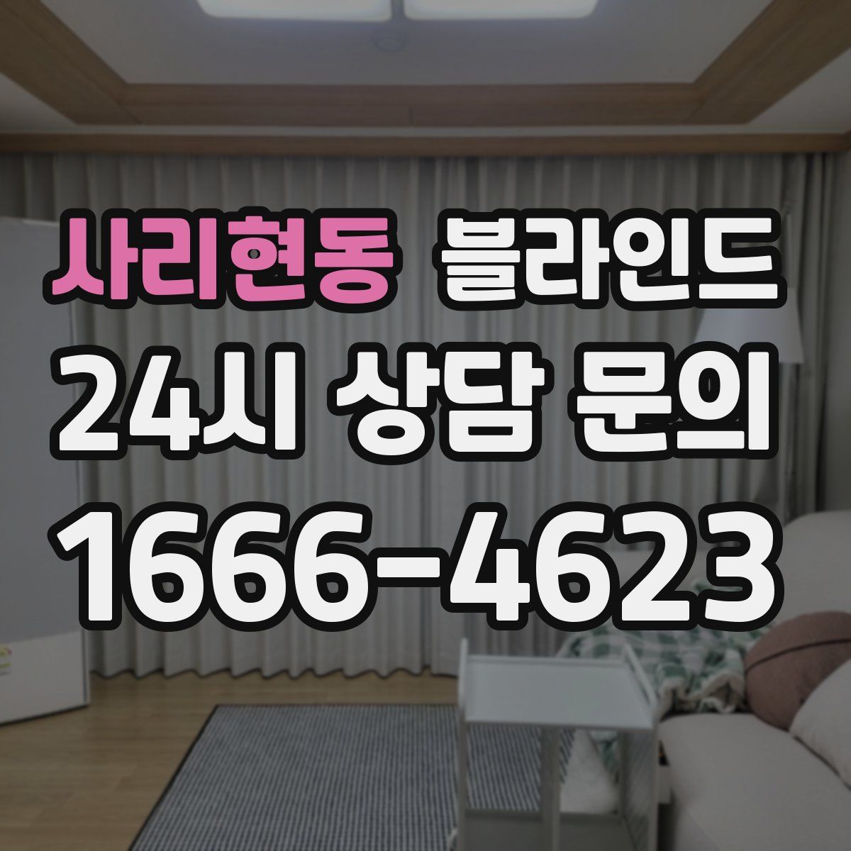 사리현동 블라인드