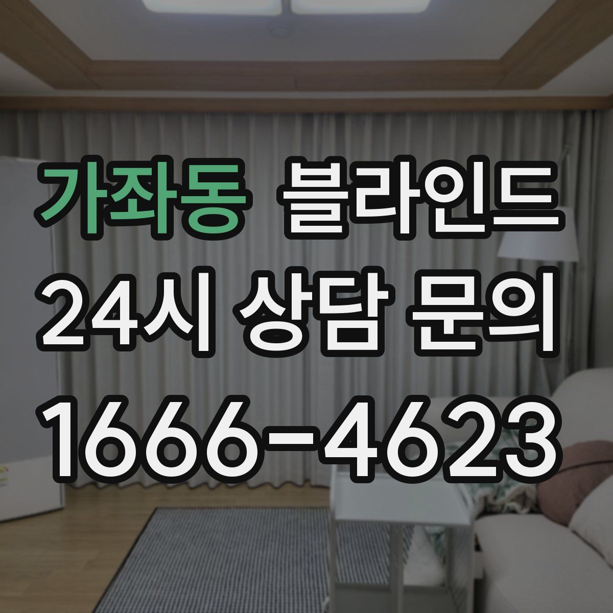가좌동 블라인드