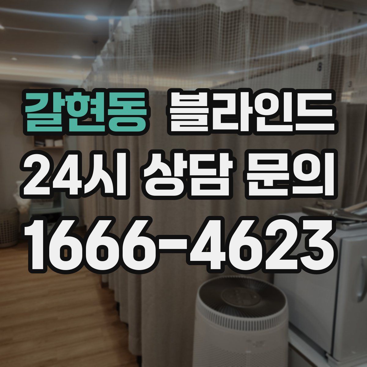 갈현동 블라인드