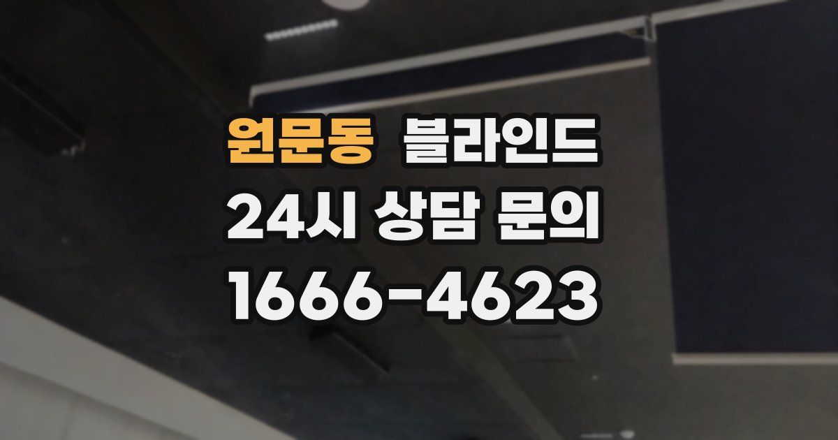 원문동 블라인드